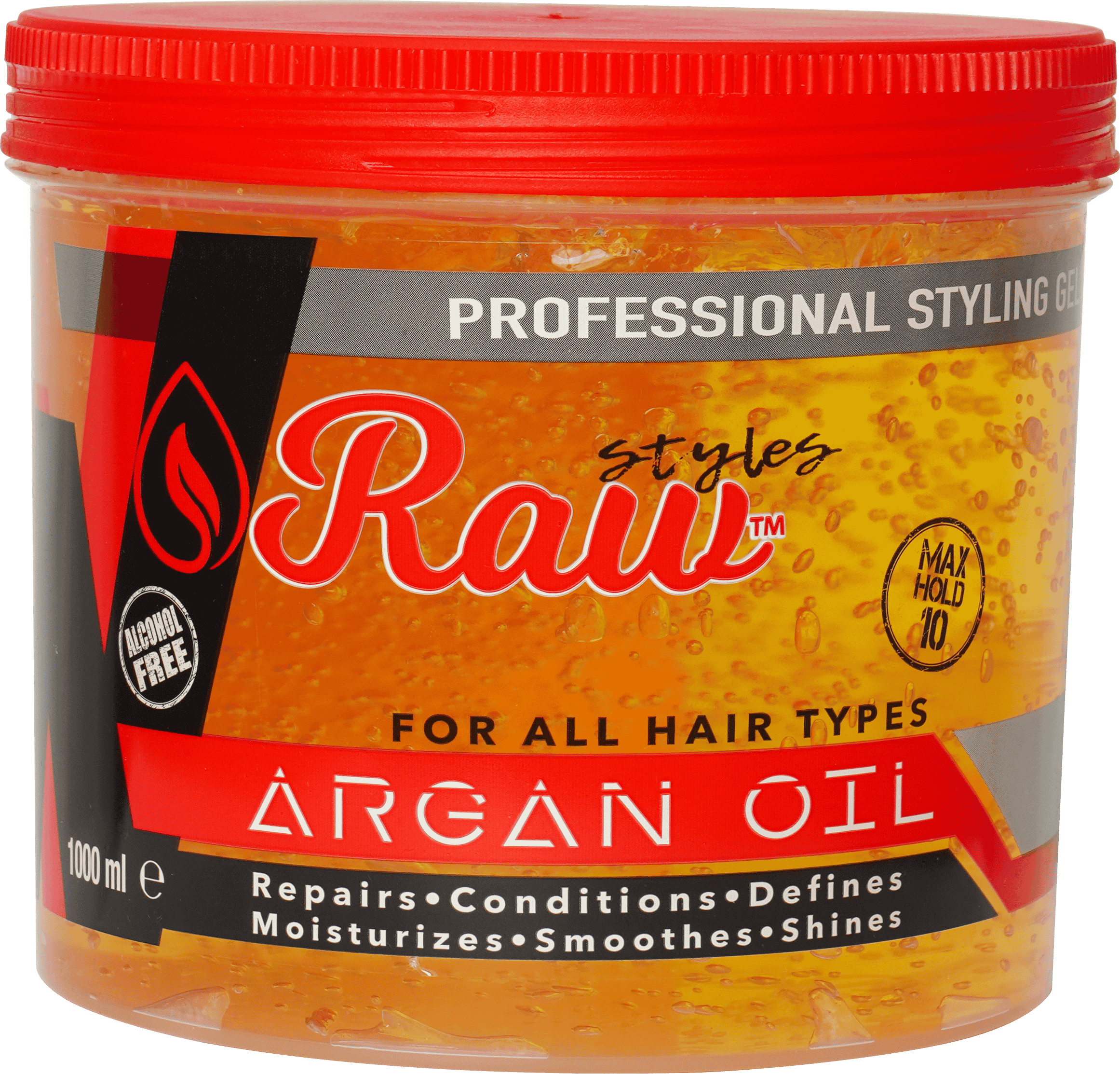 Raw Argan Oil Gel 1000 ml - Buy online