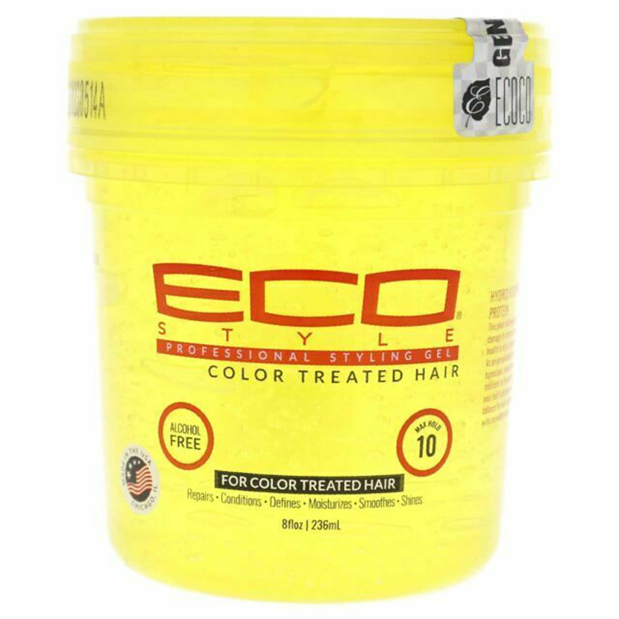 Eco Styler Gel 8 oz. Yellow (Firm) - Buy online