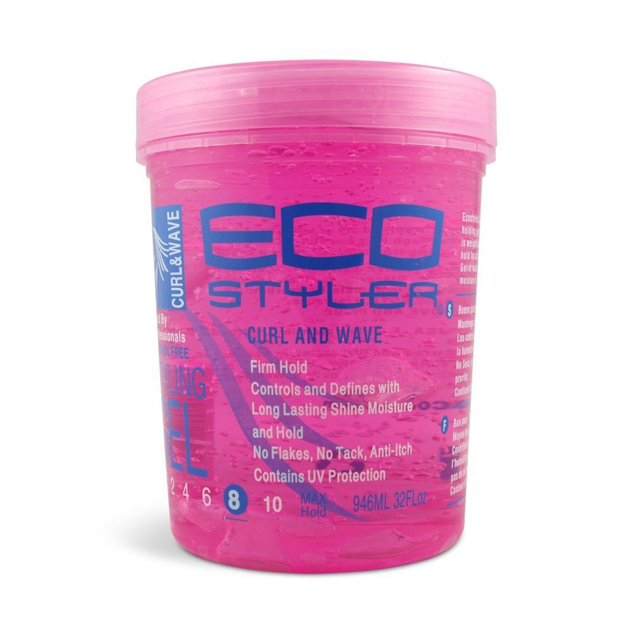 Eco Curl & Wave Gel Pink 32 oz - Buy online
