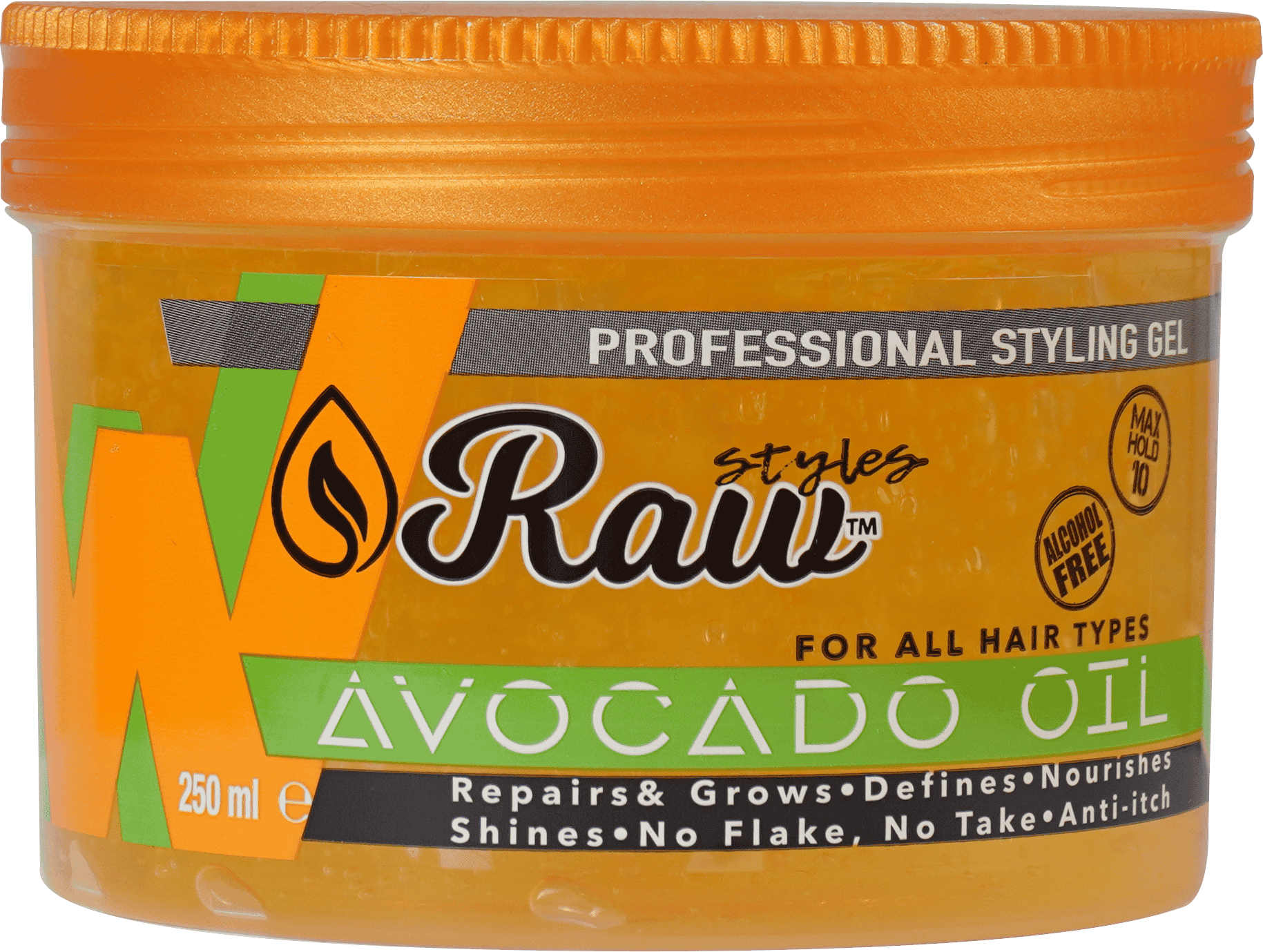 Raw Avocado Oil Gel 250 ml - Buy online