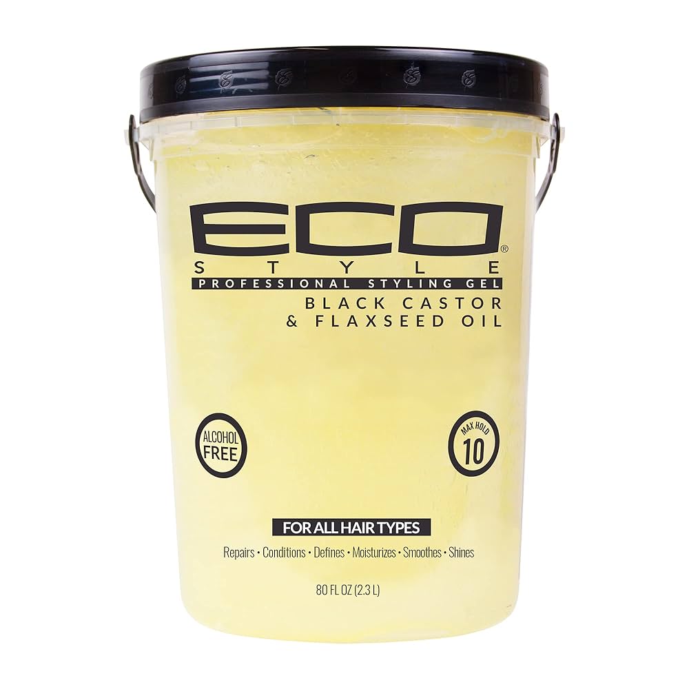 Eco Styler Black & Castor & Flaxseed Oil 80 oz - Buy online