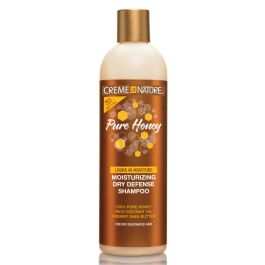 Creme of Nature Pure Honey Moisturizing Dry Defense Shampoo 12 oz