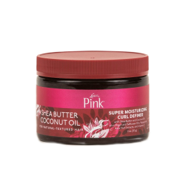Pink – Shea Butter & Coconot Oil Super Moisturizing Curl Definer 11 oz