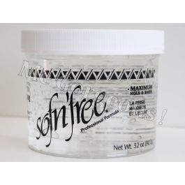 Sofn' Free – Protein Styling Gel (Maximum Hold & Sheen) 32 oz
